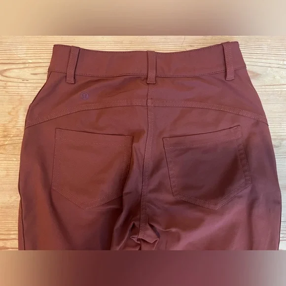 Lululemon Athletica City Sleek 5 Pocket Pants Copper Size 2 - Picture 3 of 4
